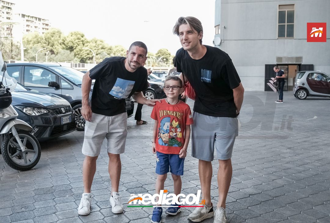 FOTO Palermo, verso la Reggina: i rosanero di Corini si radunano al Barbera (GALLERY) - immagine 19