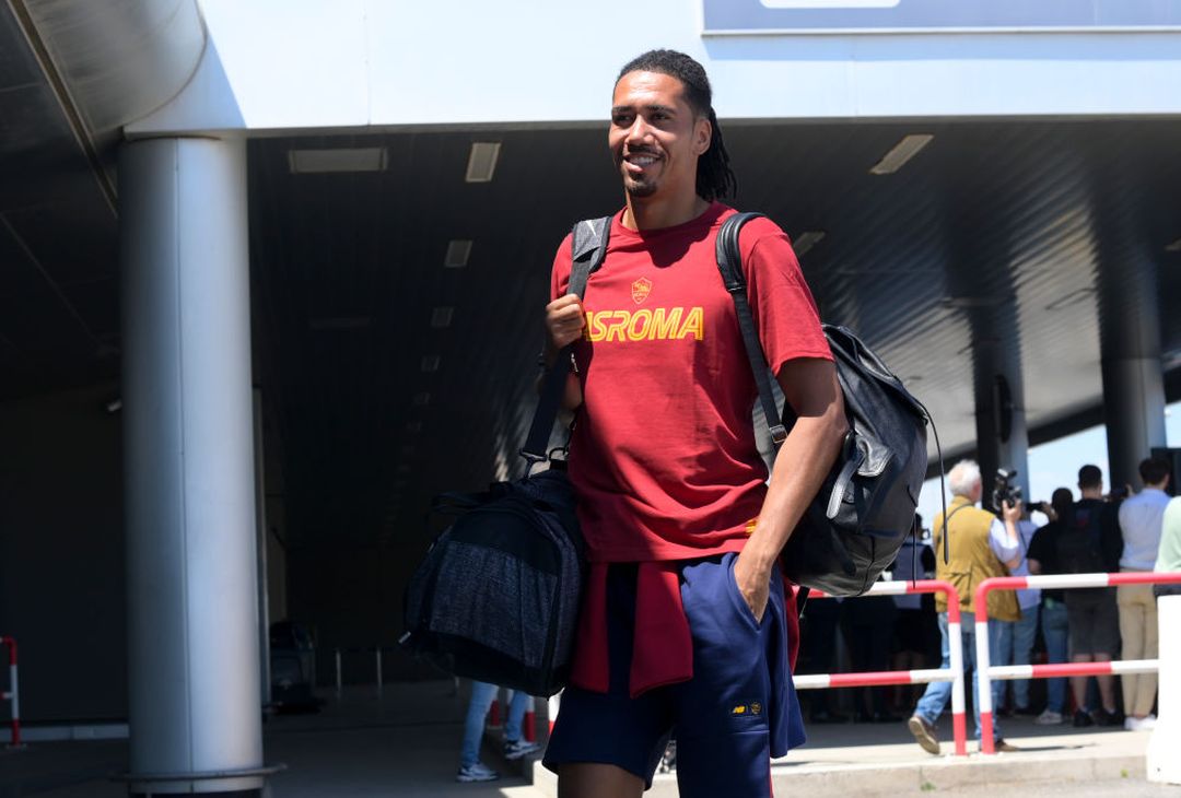 La Roma in partenza per il Portogallo – FOTO GALLERY - immagine 18