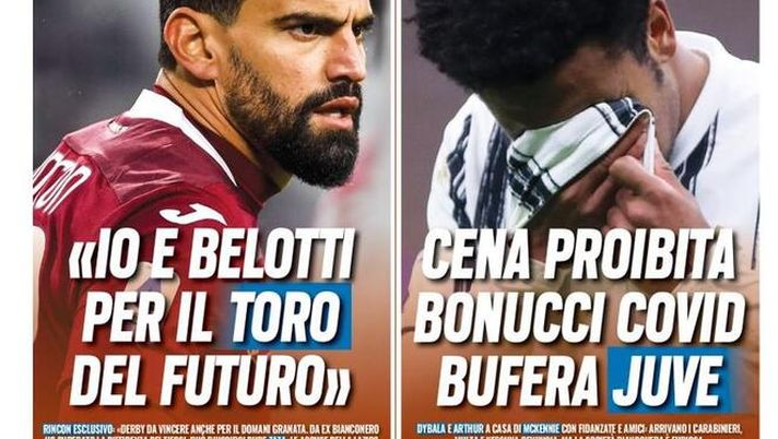 Tuttosport, la prima pagina di oggi, venerdì 2 aprile 2021 