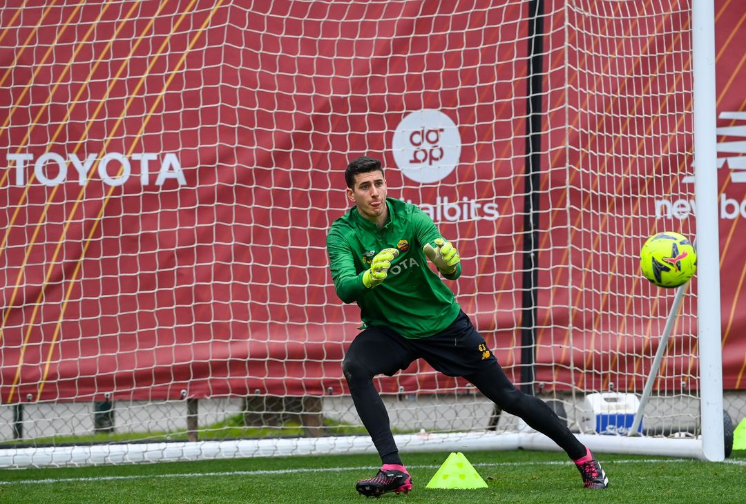 Roma, l’allenamento dopo la vittoria con la Real Sociedad: c’è Pisilli – FOTO GALLERY - immagine 23