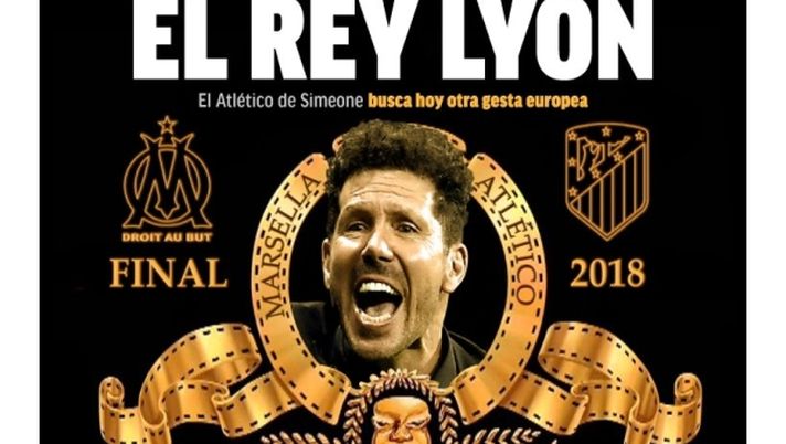 Prima Pagina, Marca: “Il Re Leone. Simeone cerca l’impresa. Messi: ‘Neymar al Real? Un colpo di stato…” 
