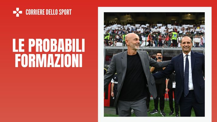 Pioli e Allegri, allenatori di Milan e Juventus