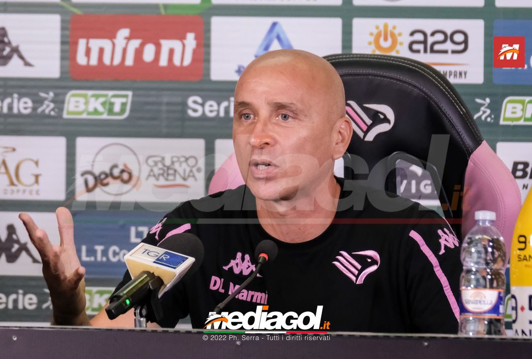 FOTO PALERMO, verso il Pisa: la conferenza di mister Corini (Gallery) - immagine 23