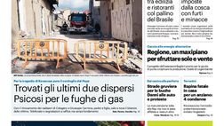 Prima Pagina, Giornale di Sicilia: “Droga a fiumi in mano ai boss”