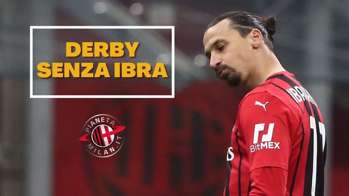 Zlatan Ibrahimovic (attaccante AC Milan) salterà il derby contro l'Inter | Milan News (Getty Images) Zlatan Ibrahimovic AC Milan