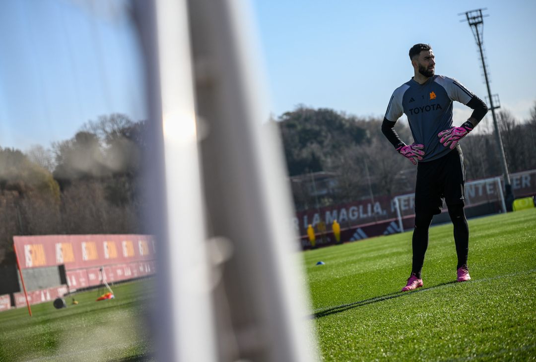 Roma, l’ultimo allenamento prima della partenza per Riyad – FOTOGALLERY - immagine 4