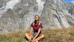 Martina Colombari, gita sul Monte Bianco: “Amore a prima vista”