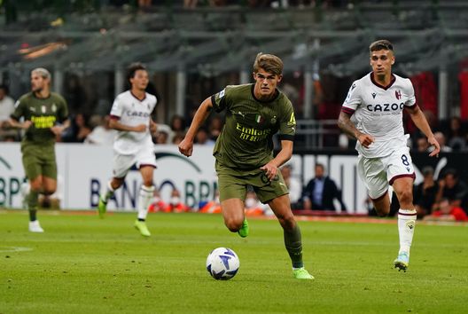Charles De Ketelaere AC Milan Milan-Bologna 2-0 Serie A 2022-2023
