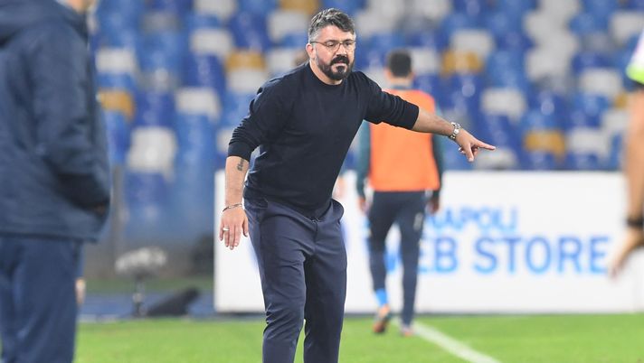 Napoli-Juventus, Gennaro Gattuso: &#8220;Stasera si è vista un grande spirito di squadra. Problemi con la società? Vi dico la mia&#8221; 