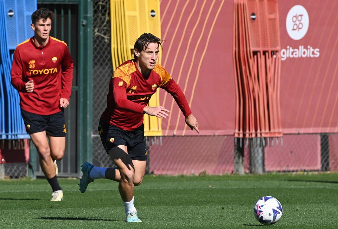 Trigoria, seduta tra palestra e campo verso il Sassuolo – FOTO GALLERY - immagine 12