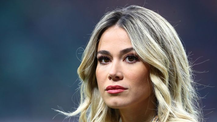 MILAN, ITALY - APRIL 13:  Diletta Leotta of DAZN looks on before the Serie A match between AC Milan and SS Lazio at Stadio Giuseppe Meazza on April 13, 2019 in Milan, Italy.  (Photo by Marco Luzzani/Getty Images) 