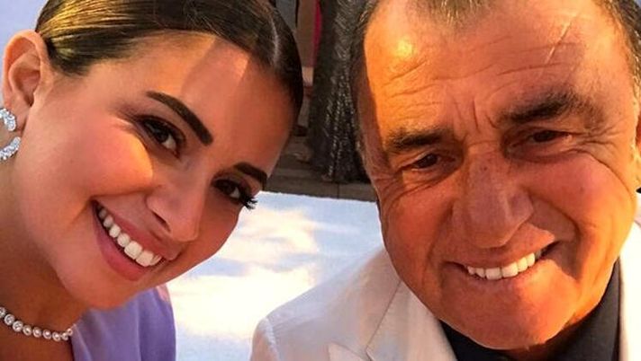 Buse Terim con suo papà Fatih 