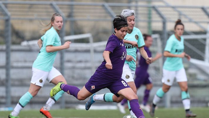 FLORENCE, ITALY - DECEMBER 15: Alice Parisi of ACF Fiorentina women in action during the Women Serie A match between ACF Fiorentina and FC Internazionale at Stadio Artemio Franchi on December 15, 2019 in Florence, Italy. (Photo by Gabriele Maltinti/Getty Images) FLORENCE, ITALY - DECEMBER 15: Alice Parisi of ACF Fiorentina women in action during the Women Serie A match between ACF Fiorentina and FC Internazionale at Stadio Artemio Franchi on December 15, 2019 in Florence, Italy. (Photo by Gabriele Maltinti/Getty Images)