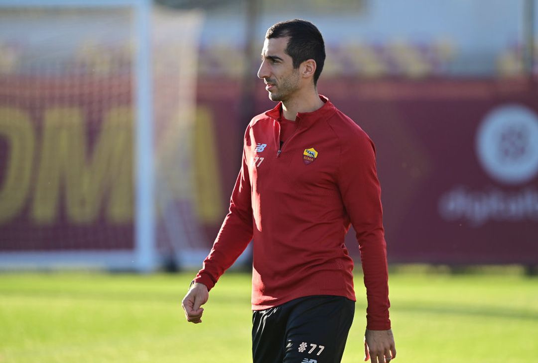 Mourinho respira: a Trigoria Pellegrini e Kumbulla in gruppo – FOTO GALLERY - immagine 6