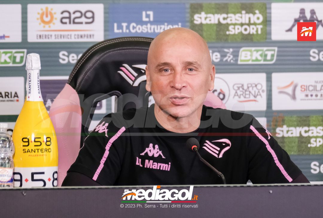 FOTO PALERMO, verso la Reggina: Mister Corini in conferenza stampa (Gallery) - immagine 30