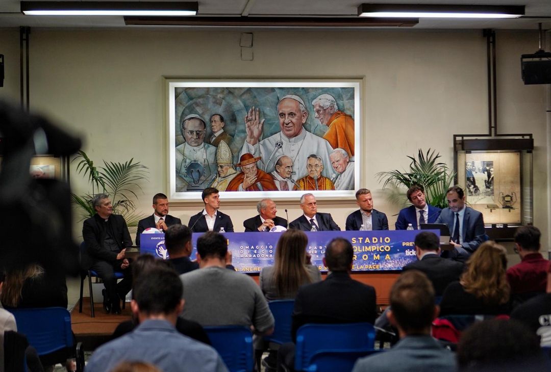 Kumbulla e Pastorella alla conferenza della Partita per la Pace – FOTO GALLERY - immagine 8