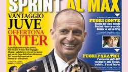 Prima Pagina, La Gazzetta dello Sport: “Sprint al Max. Allegri, c’è l’asta. Vantaggio Juve, offertona Inter”