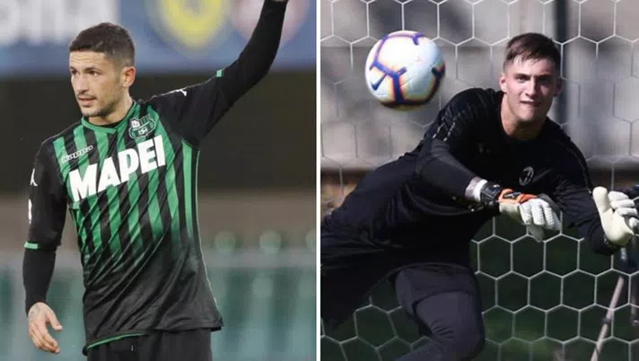 Stefano Sensi ed Alessandro Plizzari (credits: gazzetta.it)