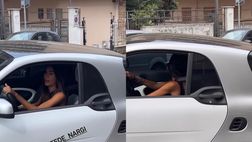 VIDEO / Federica Nargi alle prese con il posteggio, Matri la sfotte: “È nervosa, è carica”