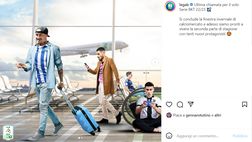 FOTO Palermo, la Lega Serie B mostra i nuovi arrivati in aeroporto: c’è anche Tutino
