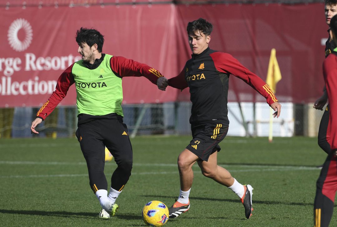 Roma, l’ultimo allenamento pima della Cremonese – FOTOGALLERY - immagine 12