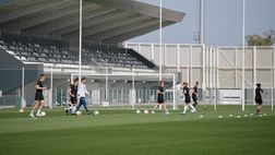 LIVE Continassa: allenamento di rifinitura in vista Valencia -VIDEO