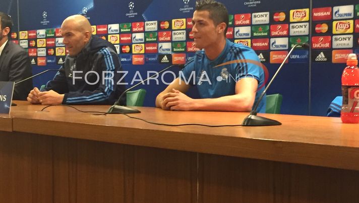 Ronaldo: “In Champions è tutto più difficile. Totti? Impressionante”. Zidane: “La Roma gioca un buon calcio” – FOTO – VIDEO - immagine 1
