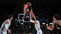 Eurolega – La Virtus cade in casa contro il Real Madrid 96 a 79