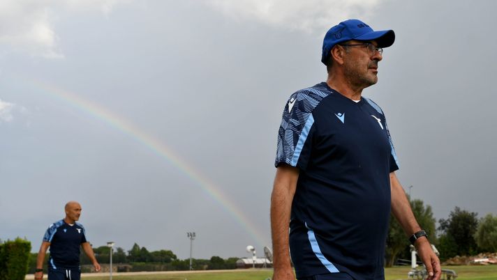 Sarri a Formello