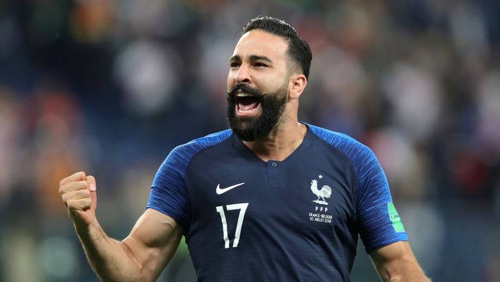 SAINT PETERSBURG, RUSSIA - JULY 10: Adil Rami of France celebrates following his sides victory in the 2018 FIFA World Cup Russia Semi Final match between Belgium and France at Saint Petersburg Stadium on July 10, 2018 in Saint Petersburg, Russia. (Photo by Alexander Hassenstein/Getty Images) SAINT PETERSBURG, RUSSIA - JULY 10: Adil Rami of France celebrates following his sides victory in the 2018 FIFA World Cup Russia Semi Final match between Belgium and France at Saint Petersburg Stadium on July 10, 2018 in Saint Petersburg, Russia. (Photo by Alexander Hassenstein/Getty Images)