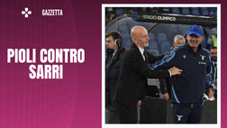 Lazio-Milan, sfida anche in panchina: Pioli contro Sarri