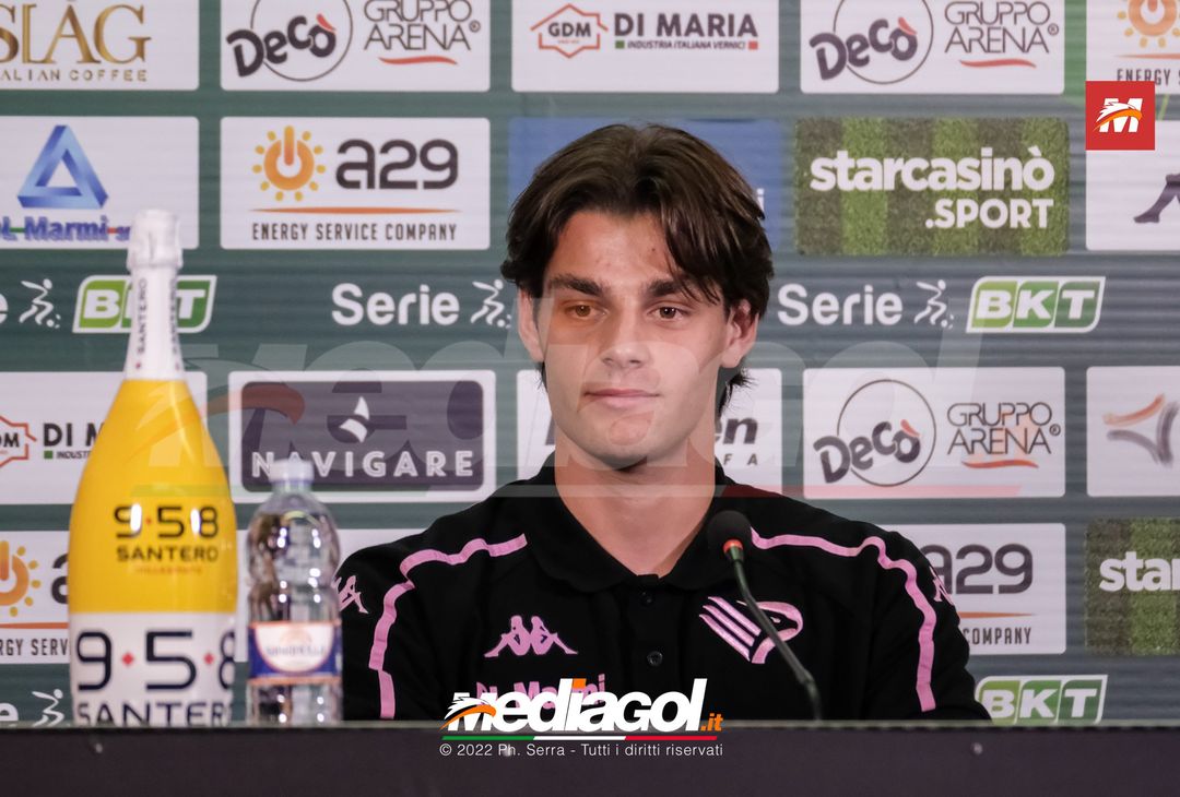 FOTO PALERMO, La conferenza stampa di presentazione di Edoardo Pierozzi (Gallery) - immagine 7