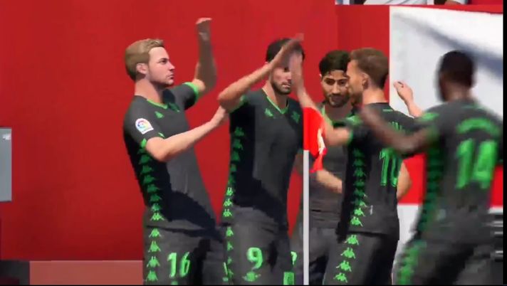 Derby Fifa: Betis-Siviglia 6-5 Derby Fifa: Betis-Siviglia 6-5
