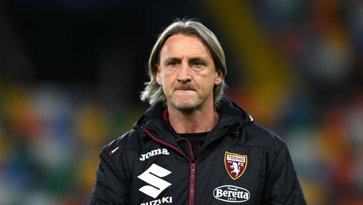 UDINE, ITALY - APRIL 10: Davide Nicola, Head Coach of Torino F.C. looks on during the Serie A match between Udinese Calcio and Torino FC at Dacia Arena on April 10, 2021 in Udine, Italy. Sporting stadiums around Italy remain under strict restrictions due to the Coronavirus Pandemic as Government social distancing laws prohibit fans inside venues resulting in games being played behind closed doors. (Photo by Alessandro Sabattini/Getty Images) UDINE, ITALY - APRIL 10: Davide Nicola, Head Coach of Torino F.C. looks on during the Serie A match between Udinese Calcio and Torino FC at Dacia Arena on April 10, 2021 in Udine, Italy. Sporting stadiums around Italy remain under strict restrictions due to the Coronavirus Pandemic as Government social distancing laws prohibit fans inside venues resulting in games being played behind closed doors. (Photo by Alessandro Sabattini/Getty Images)