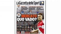 EDICOLA – GdS: “Quo vado? Lavezzi e Calleri all’Inter. Dodò alla Samp”