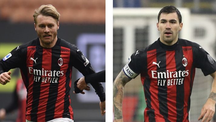 Simon Kjaer Alessio Romagnoli AC Milan