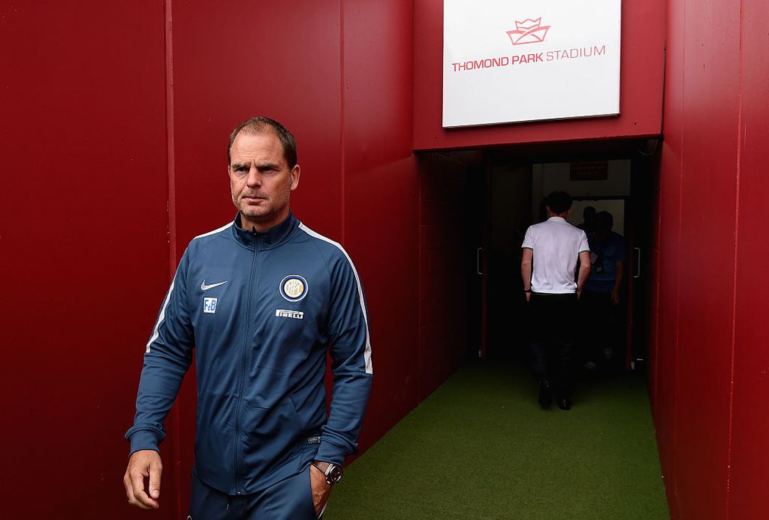  LIMERICK, IRELAND - AUGUST 13:  Head coach FC Internazionale Frank de Boer looks on prior to the International Champions Cup match between FC Internazionale Milano and Glasgow Celtic at Thomond Park on August 13, 2016 in Limerick, Ireland.  (Photo by Claudio Villa - Inter/Inter via Getty Images) 