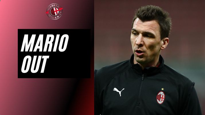 Mario Mandzukic (attaccante AC Milan) indisponibile per la gara contro il Benevento | Serie A News (credits: Getty images) 