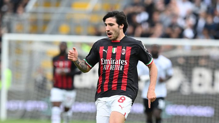 Sandro Tonali, centrocampista del Milan