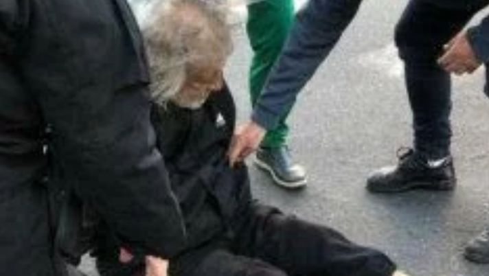 El Trinche Carlovich dopo l'aggressione... 