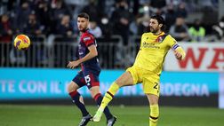 Orsolini illude il Bologna poi Pavoletti e Pereiro fanno esultare il Cagliari