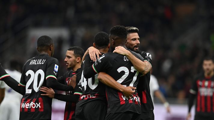 Milan, Pioli: 'Giroud sta lavorando tantissimo per la squadra. Su Origi...' (getty images)