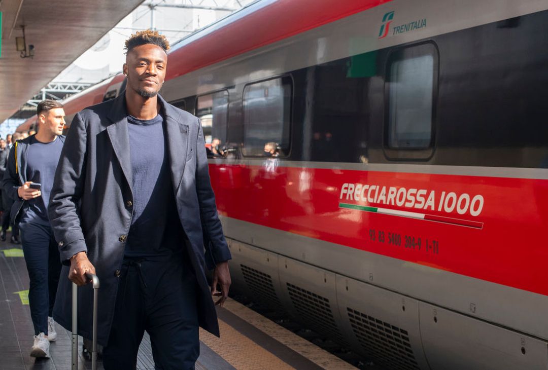 Termini, la Roma parte per Napoli – FOTO GALLERY - immagine 6