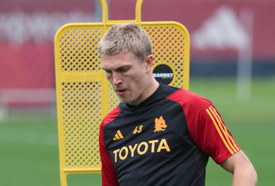 Roma, squadra a lavoro per la Salernitana. De Rossi ritrova Aouar – FOTO GALLERY - immagine 19