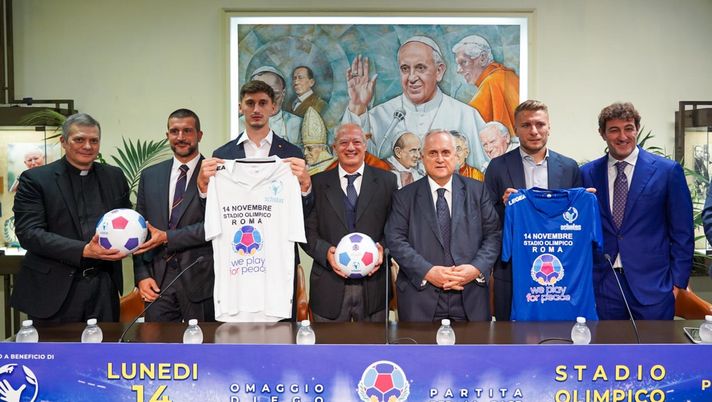 All’Olimpico il 14 novembre per la pace e per ricordare Maradona - immagine 1