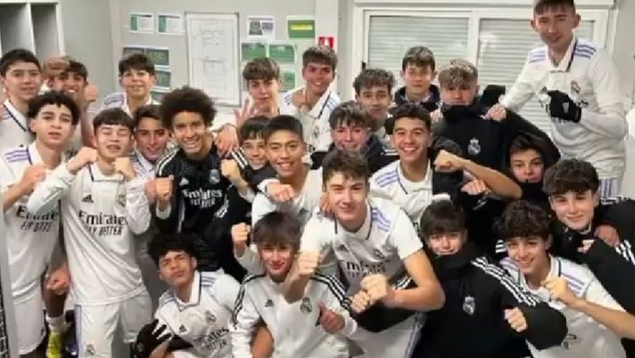 Enzo, figlio di Marcelo, fa saltare il banco nel derby di Madrid: 3 gol in 20 minuti - immagine 1