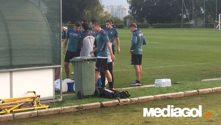 Video, primo allenamento per Manuel Arteaga al Palermo  Video, primo allenamento per Manuel Arteaga al Palermo