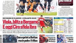 Prima Pagina, Corriere dello Sport: “Paperissima Juve. CR Show”