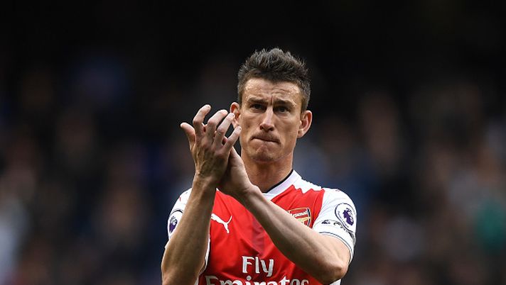Laurent Koscielny, difensore dell'Arsenal, foto Getty Images