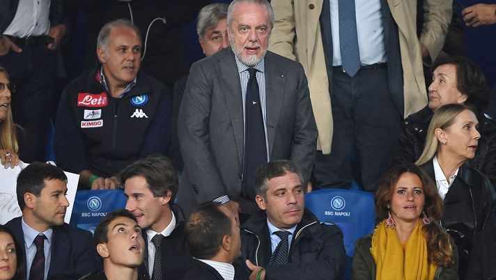 Il mercato del Napoli con il presidente ADL impegnato su più fronti Il mercato del Napoli con il presidente ADL impegnato su più fronti